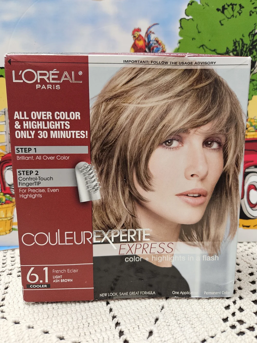 L'Oreal Paris Couleur Experte Express Hair Color + Highlighter Light Ash Brown